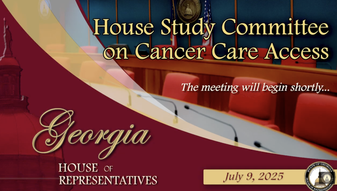 House Study Committee on Cancer Care Access
