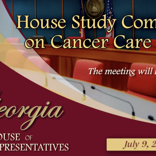 House Study Committee on Cancer Care Access